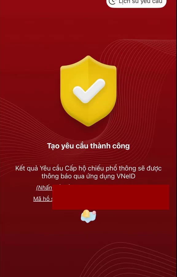 Bước 7: Lưu mã hồ sơ - ảnh chụp từ video hướng dẫn